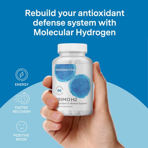 Primonutra - Suplemento De Hidrógeno Molecular Primo H2 Con