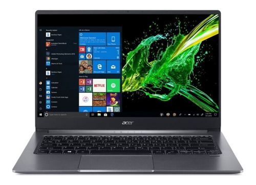 Notebook I5 Acer Sf314-57-58d5 8gb 256gb 14 W10 Sdi