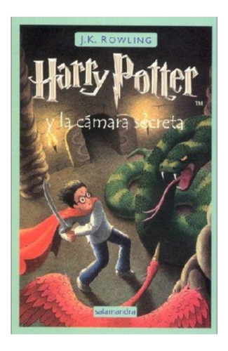Imagen 1 de 1 de Harry Potter 2 - La Cámara Secreta - Tapa Dura- J.k. Rowling