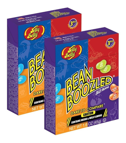 Bean Boozled Jelly Belly Beans, 1.6 Oz. (paquete De 2)
