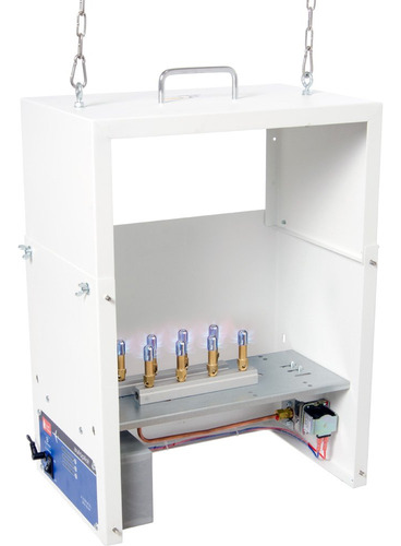 Generador De Gas Lp Con 8 Quemadores Color Blanco