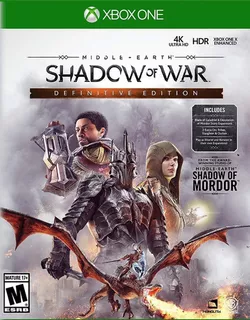 Shadow Of War Definitive Edition Xbox One