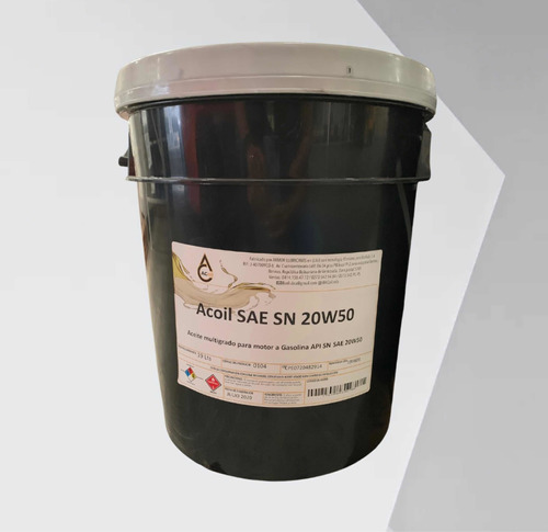 Aceite 20w50 Mineral Paila