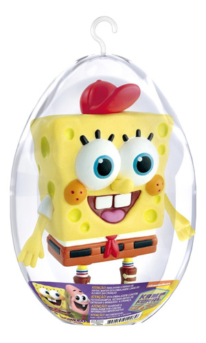 Boneco De Vinil Bob Esponja No Ovo Para Páscoa