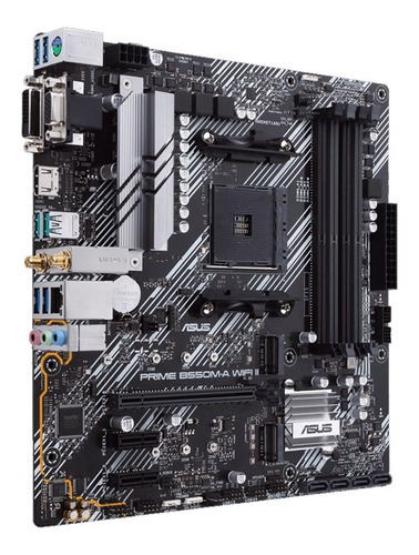 Tarjeta Madre Asus Prime B550m-a Wifi Ii Am4 Ddr4