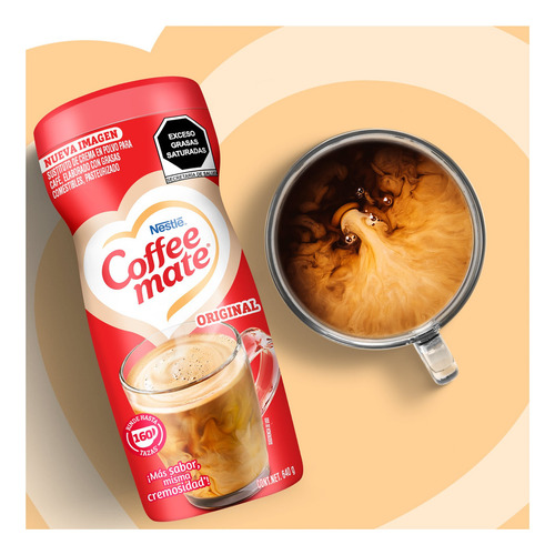 Sustituto De Crema Para Café Coffee Mate Polvo Original 640g