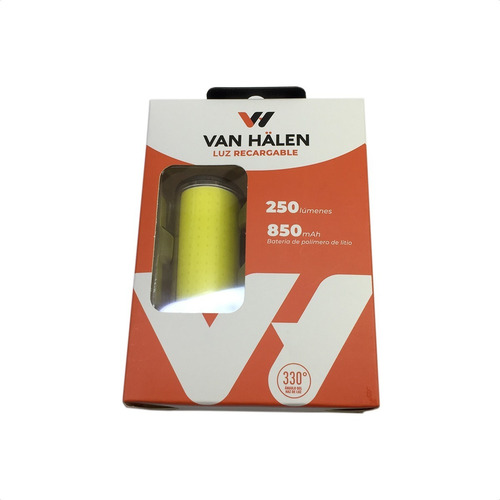 Imagen 2 de 2 de Luz Delantera Van Halen 250 Lumen 850mah