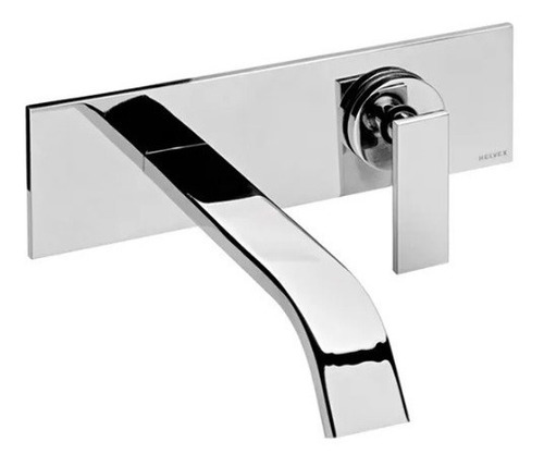 Llave De Lavabo A Pared Vértika Cromo Ep-3007  Helvex