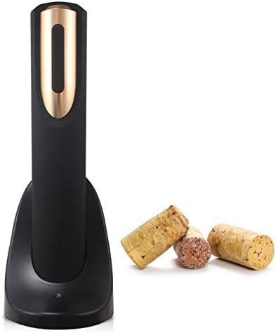 Abridor De Vino Eléctrico Vin Fresco Con Base De Carga Y Cor