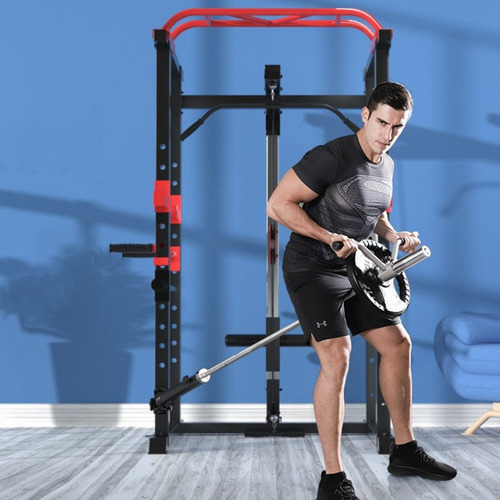Power Rack Pull Ups De Potencia Sentadillas Dominada Jaula