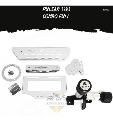 Kit Combo Full Partes Lujo Moto Pulsar 180