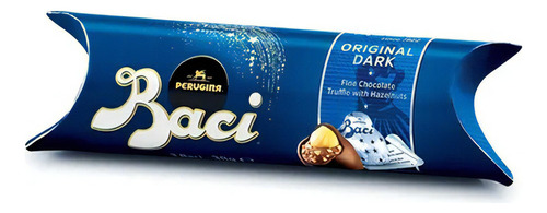 Bombones Italianos Chocolate Perugina Baci Tubo Dark 37.5g