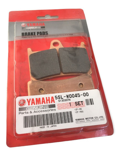 Imagen 3 de 3 de Set Pastillas Delanteras Originales Tdm 900 Fz 1 Mt 09 Vzh