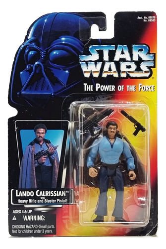Outlet Ocdm - Kenner Star Wars - Red Card - Lando Calrissian