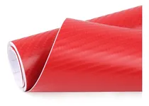 Comprar Vinilo Fibra Carbono Roja 3d Auto Tuning.x M2 R4
