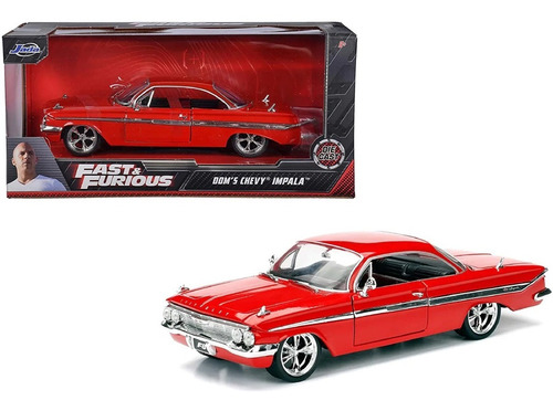 Jada Toys Coche De Juguete Rápido Y Furioso Chevy Impala