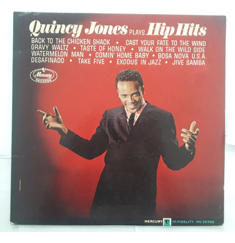 Lp Vinil (vg+) Quincy Jones Plays Hip Hits 1a Ed Us 1963 Exc