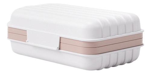 Caja De Jabón Perfumada Portátil Con Tapa, De Viaje Para El