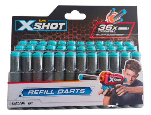 Repuesto Dardos X-shot X36 Compatibles