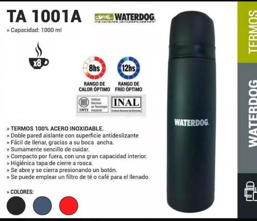 Termo Waterdog 1 Litro