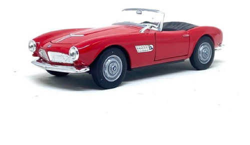 Miniatura De Carro Bmw 507 Vermelha Conversivel Welly