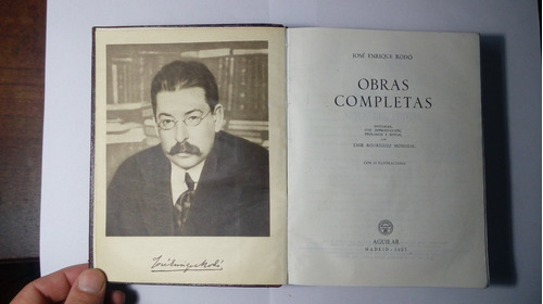 Libro José Enrique Rodó    Obras Completas