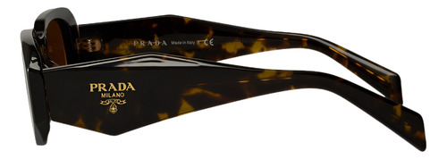 Lentes De Sol, Prada Spr 17w 2au-8c1 Symbole Rectangle Carey