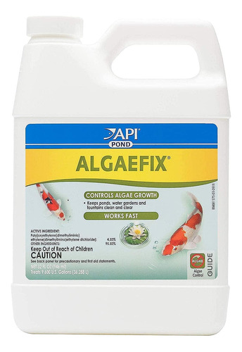 Pond Algaefix Control De Algas Botella De 32 Onzas, Fis...