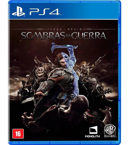 Terra Média: Sombras Da Guerra Ps4 Mídia Física Lacrado