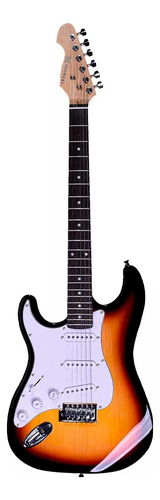 Guitarra Michael Canhoto Gm217n Strato Ponte Standard Com Nf