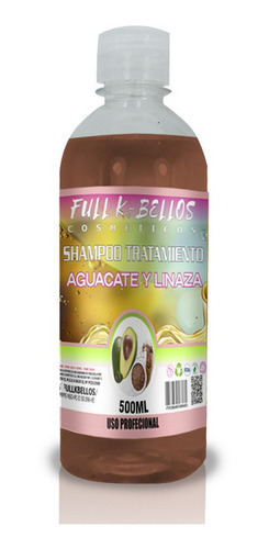 Shampoo Aguacate Y Linaza Full-kbellos 5 - mL a $50