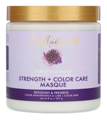 Shea Moisture Purple Rice Water Strength & Color Care Masque