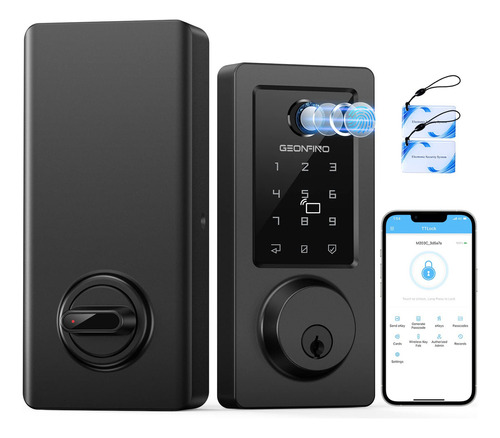 Lock Smart Door - Lock De Puerta Sin Llave Sin Llave Con Ap