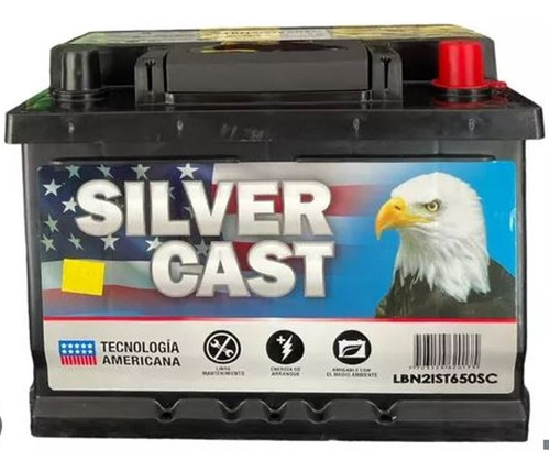 Bateria Silver Cast 650 Mazda 323 Domicilio Cali Y Valle