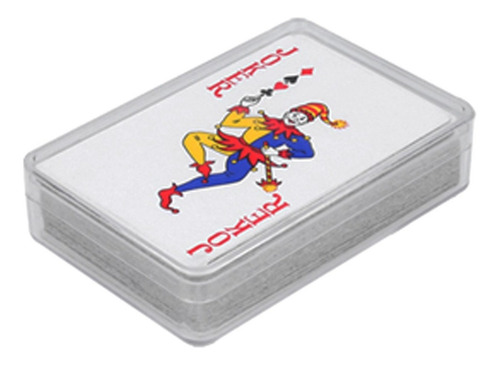 Juego De Cartas Con Estuche De Plástico.