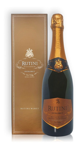 Rutini Vino Espumante Extra Brut C/estuche 750ml Mendoza