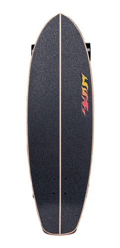 Imagen 3 de 3 de Surfskate Woodoo X Uva Surfboards Red