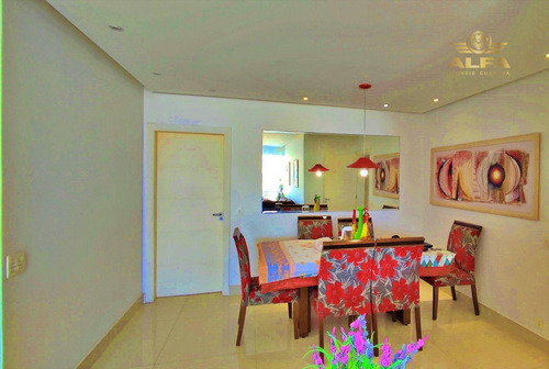 Imagem 8 de 30 de Apartamento A Venda Na Praia, 4 Suítes, Vista Para O Mar, Lazer, 2 Vagas De Garagem. - Ap1412