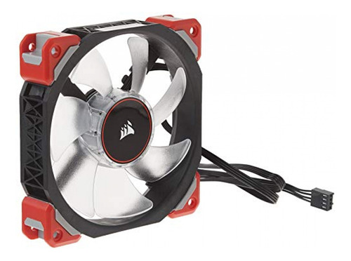 Corsair Ml120 Pro Led, Rojo, Ventilador De Enfriamiento De L