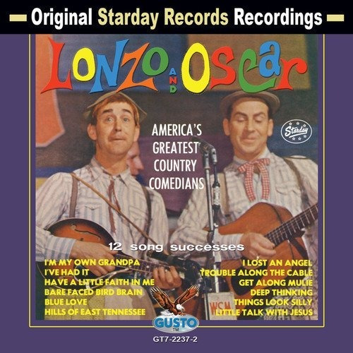 Cd Americas Greatest Country Comedians - Lonzo And Oscar