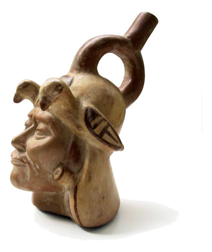 Huaco Retrato Moche Peru Inca Ceramica De Mamakolla