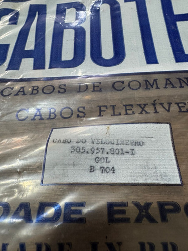 Cabo Velocimetro Vw Gol Saveiro Ar 3059578011 1408