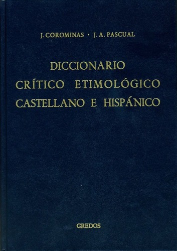 6.diccionario Crítico Etimológico (y-z