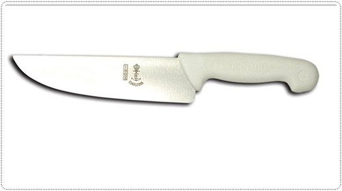 Imagen 1 de 2 de Cuchillo Carnicero Hoja De 25cm. Eskilstuna Cabo Plástico