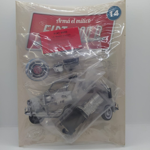 Llm - Fiat 600 Para Armar 1/8 - Salvat - Nro 14