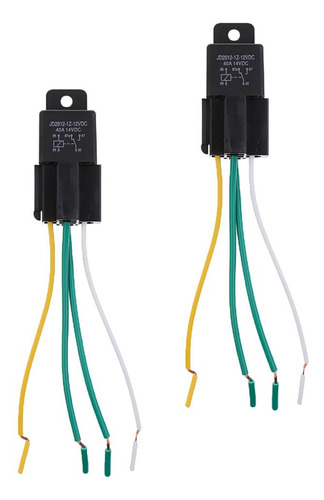 2x40a 12vdc De Conmutación De 4 Piezas Nomally Closed Relay
