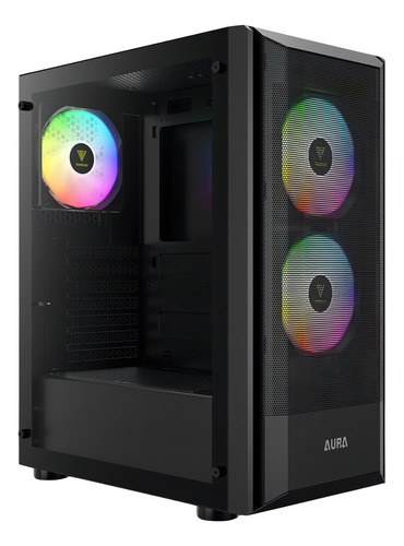 Gabinete Gamer Gamdias Aura Gc6 3fans S/fonte Atx Midtower