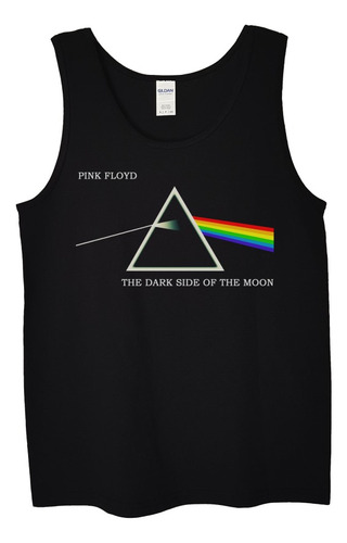 Polera Musculosa Pink Floyd Prisma Con Titu Rock Abominatron