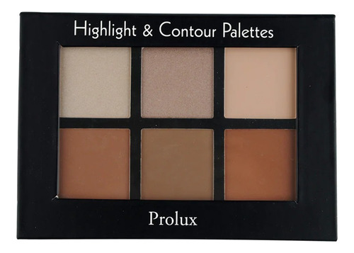 Paleta De Contornos Highlight & Contour De Prolux