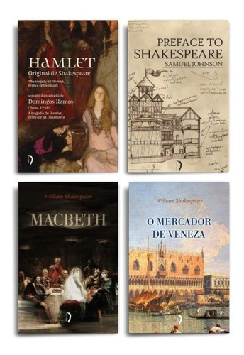 Kit - Shakespeare Edições Livre ( 4 Livros )